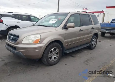 2003 Honda Pilot Ex z USA, uszkodzony, nr VIN 2HKYF18463H565679